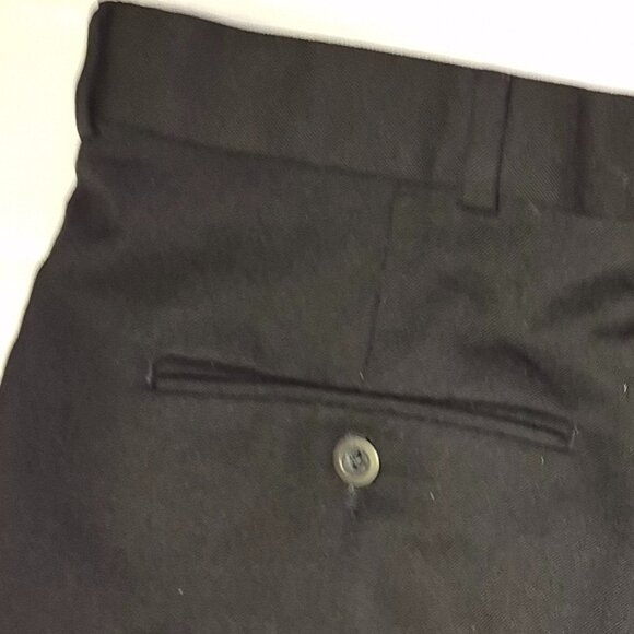 Slates by Dockers Black dress slacks. Pleated front. size 36/30 - Picture 4 of 15